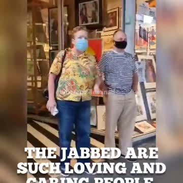 Such Manners in Australia from a fear induced paranoid woman!