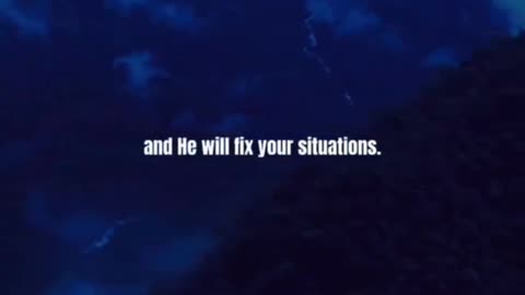 Be Patience God Will Fix Everything