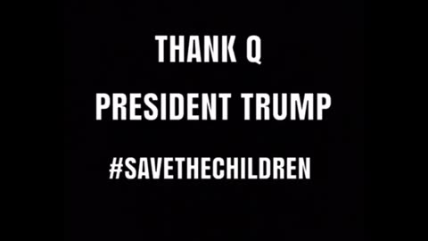 Thank You President Trump-Where No Other Would Go- Save The Children