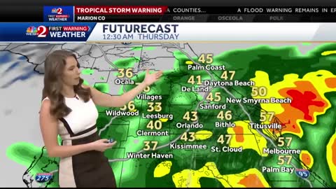 Tracking Tropical Storm Nicole 2 p.m. Wednesday