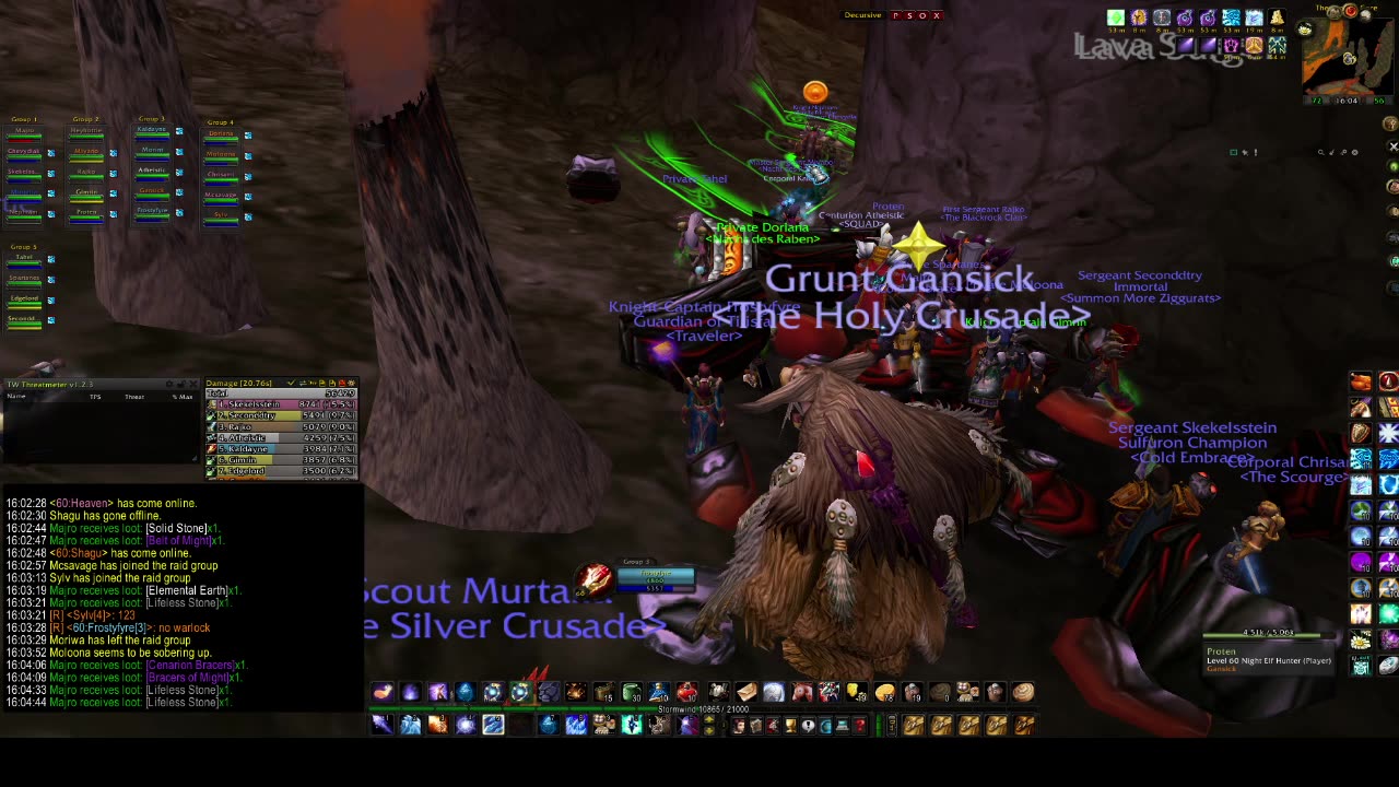 Turtle Wow - PUG MC run - 6 July - Mage POV - No commentary