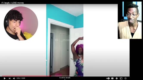 LARRI if i laugh, i LOSE money reaction