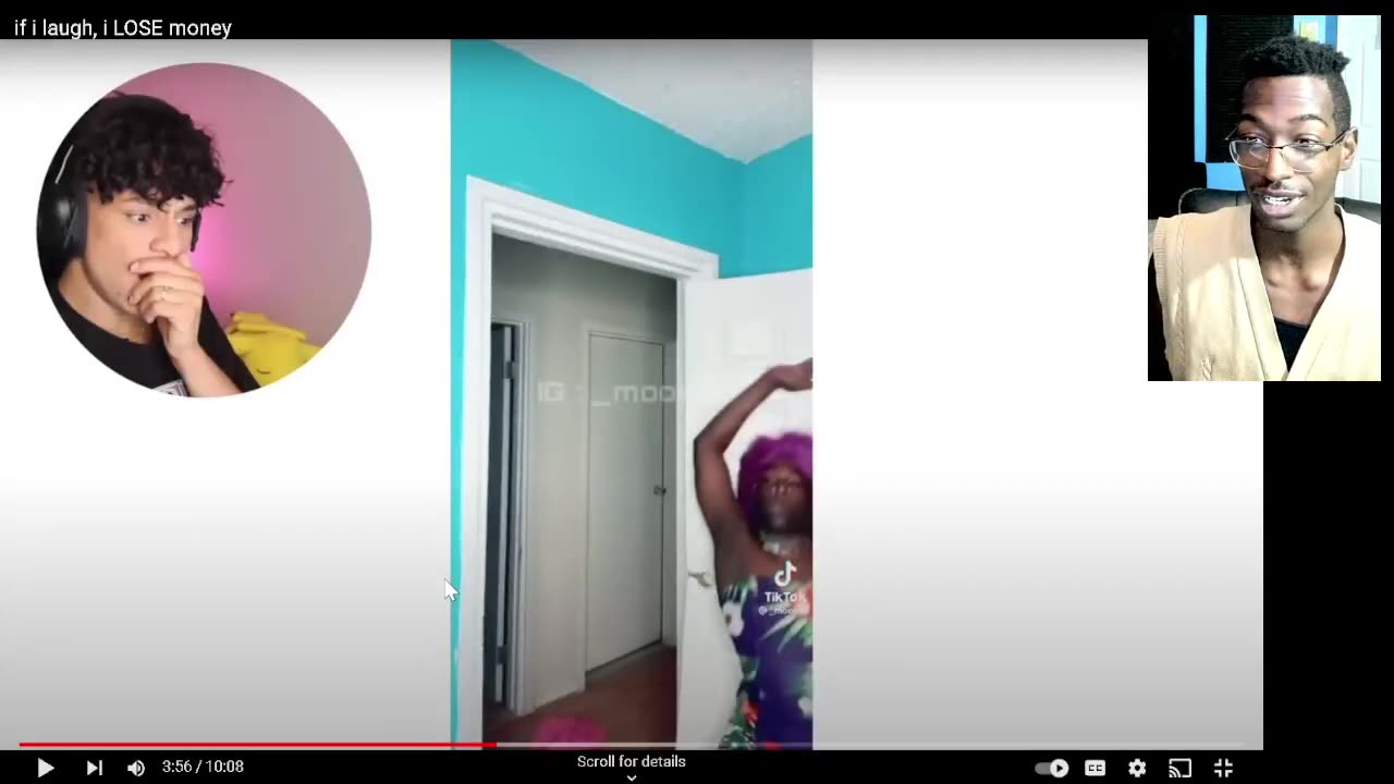 LARRI if i laugh, i LOSE money reaction
