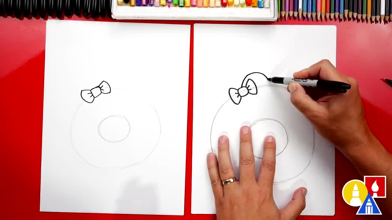 How To Draw A Cute Unicorn Doughnut