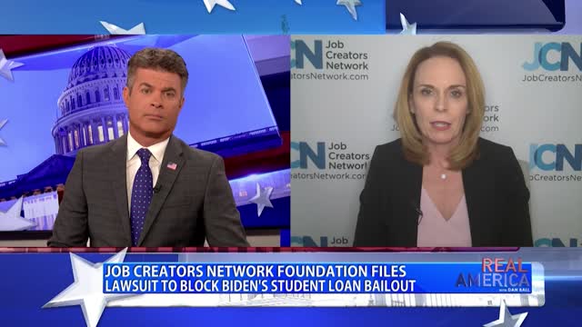 REAL AMERICA - Dan Ball W/ Elaine Parker, JCNF Sues Biden Over Student Loan Handout, 10/11/22