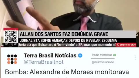 Nazista de Moraes espionou Bolsonaro sua família e equipe.