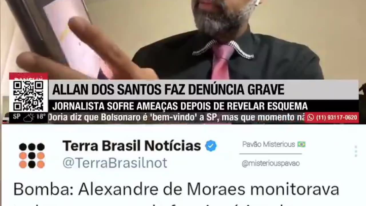 Nazista de Moraes espionou Bolsonaro sua família e equipe.