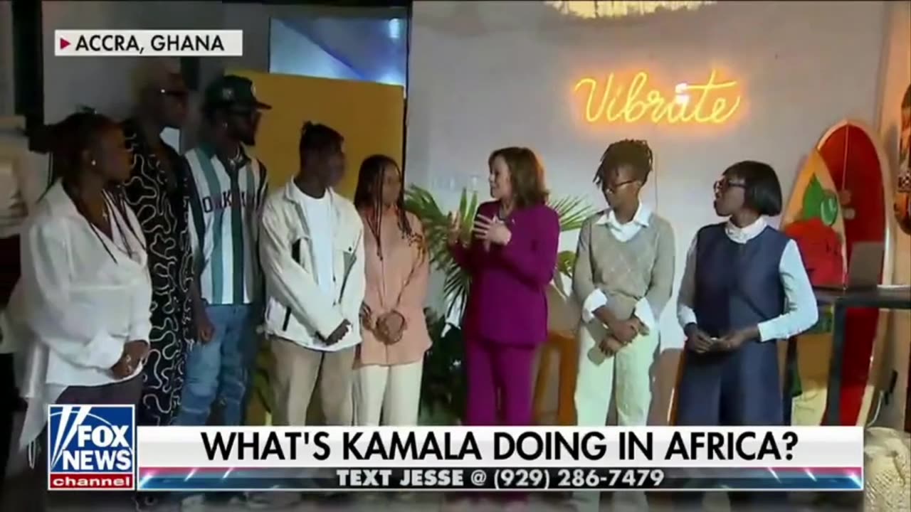 VP Harris Delivers Word Salad to Africa