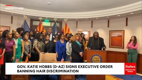 Arizona Gov. Katie Hobbs Signs Executive Order Banning Hair Discrimination