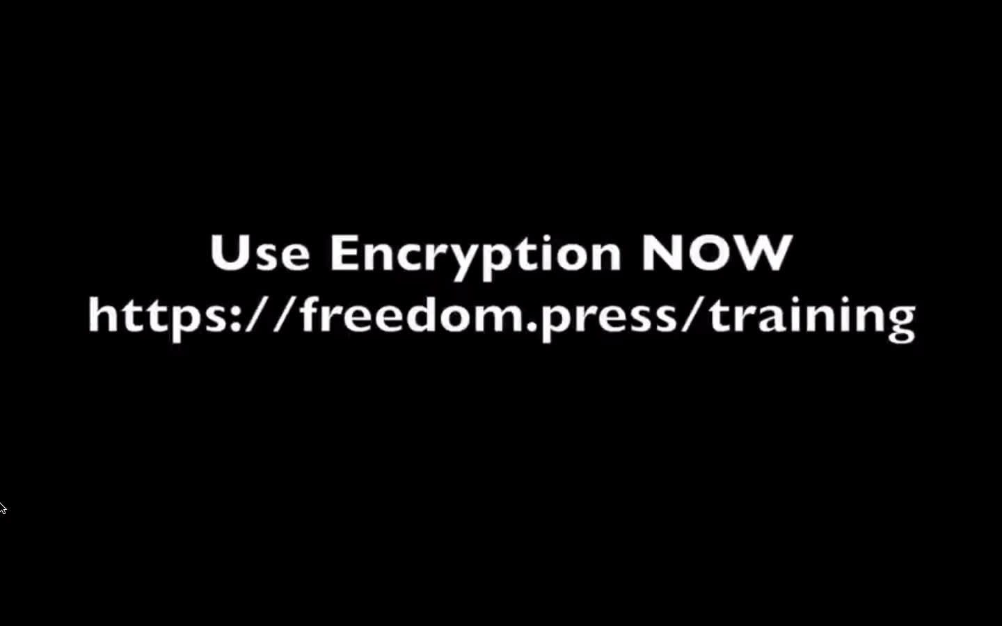 "WHO WATCHES THE WATCHERS - USE ENCRYPTION NOW" - PAUL SEILS