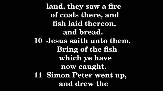 John 21 King James version