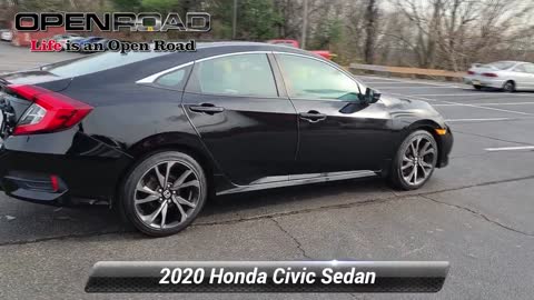 Used 2020 Honda Civic Sedan Sport, Edison, NJ 13218P