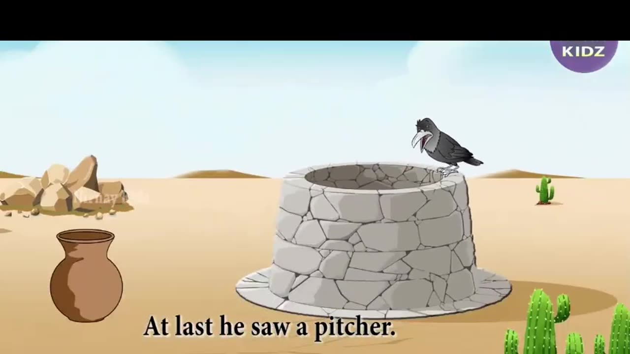 Thirsty Crow Story in English | Moral stories for Kids | Bedtime Stories for Children