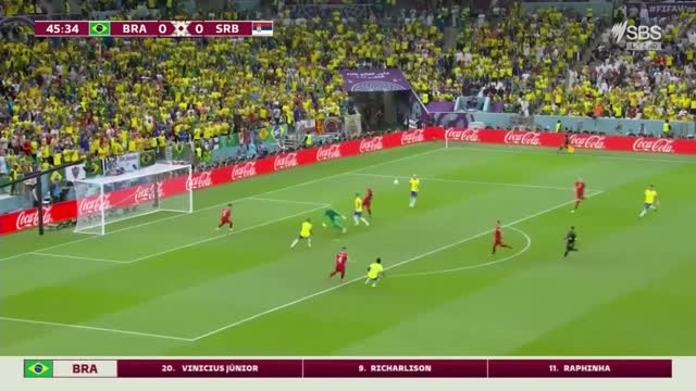 Highlights from Brazil vs. Serbia in Group G at the FIFA World Cup 2022