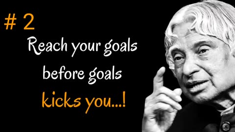 Great missile man scientist Abdul Kalam ke thought