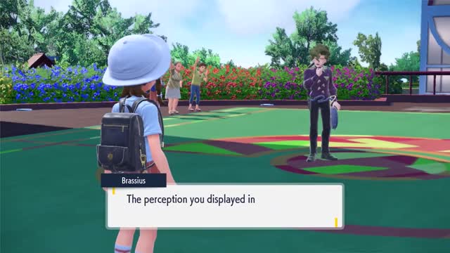 new Pokemon gym gameplay for scarlet violet...