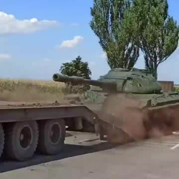 Oldest Russian Tank Seen Yet(1952 IS-8)
