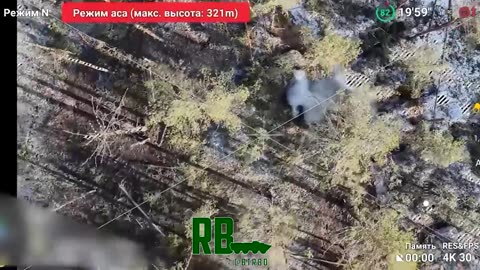 The Russian special forces group destroy the Ukrainians with the help of drones