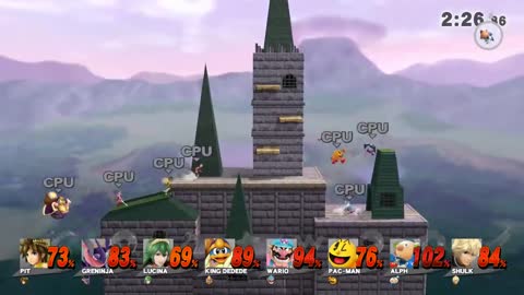 Super Smash Bros 4 Wii U Battle151