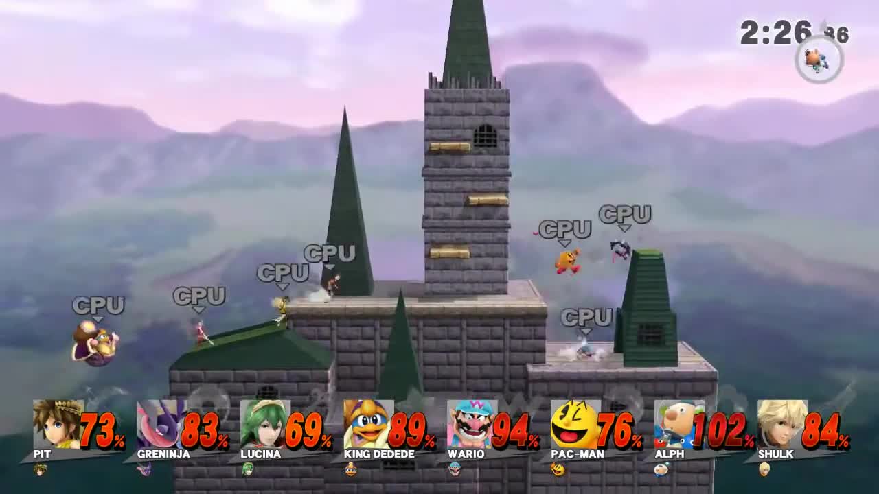 Super Smash Bros 4 Wii U Battle151