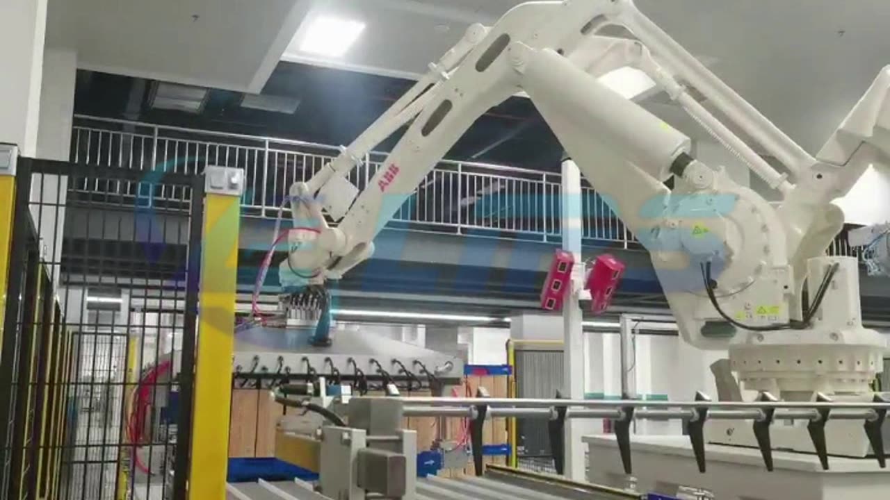 robot palletizer for boxes of bottles #palletizer #robotpalletizer #foryou