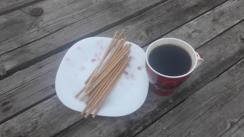 Tea with "straws"