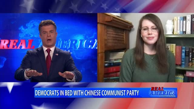 REAL AMERICA -- Dan Ball W/ Jordan Davidson, Democrats & Woke Companies Love China, 2/7/22