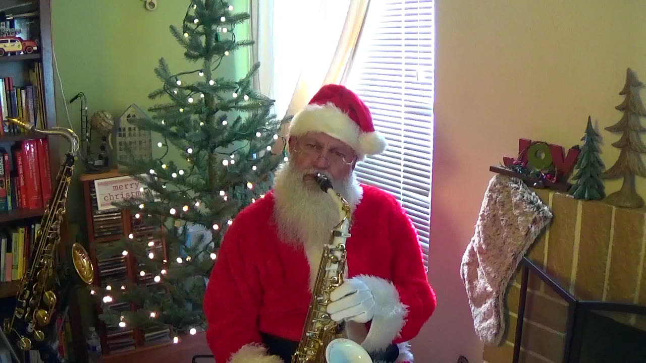 Silent Night - Christmas song - Greg Vail alto saxophone