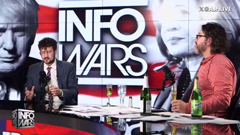 Alex Jones and Infowars Crew Toast To Trump Victory. WELL DONE EVERYONE