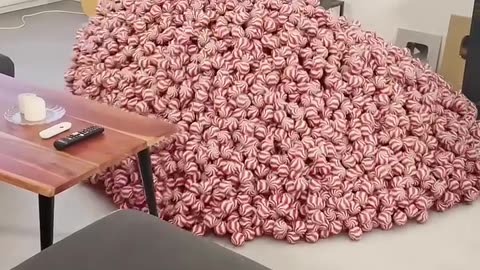 This is what 100,000 Candies look like