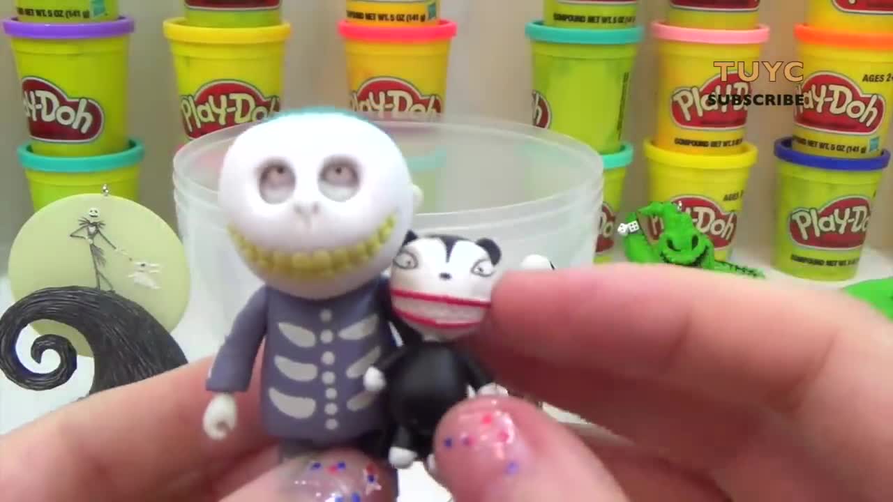 JACK SKELLINGTON Nightmare Before Christmas PLAY-DOH Egg