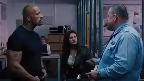 Fast & Furious 6 Movie 'Hobbs Powerful Handshake'