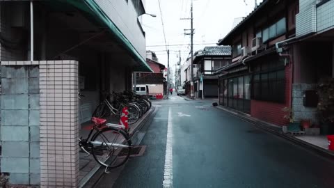 "Kyoto Snowfall Stroll: An Immersive 4K Binaural Experience."