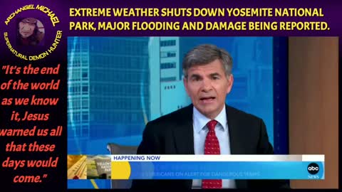 EXTREME WEATHER SHUTS DOWN YOSEMITE NATIONAL PARK