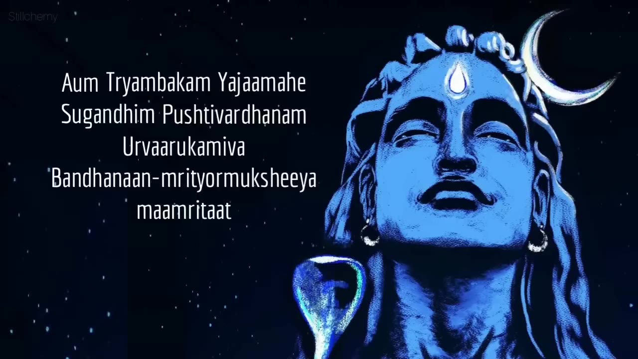 Maha Mrityunjaya Mantra - 108 Times with Lyrics in Sanskrit and English.