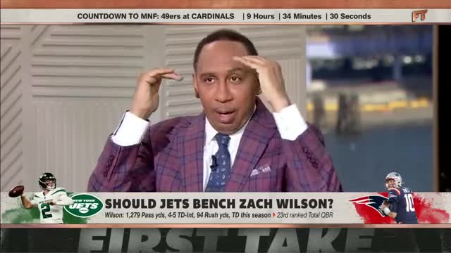 Stephen A.- Zach Wilson is TRASH! 🚮 - First Take