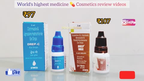 Drep C vs Drep Wax ear drops which one to use and detail information