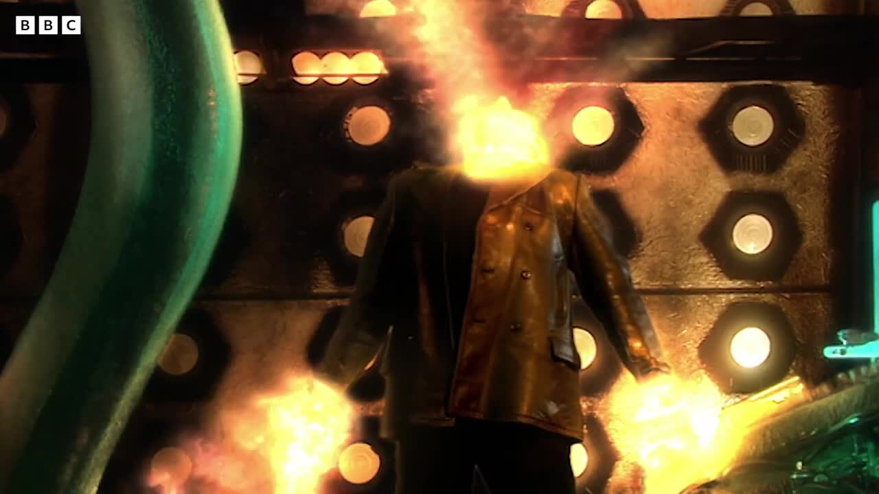 The Ninth Doctor regenerates _ Doctor Who - BBC