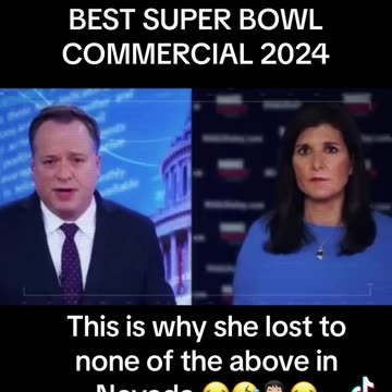 Best 2024 Super Bowl commercial! Featuring Donald Trump & Nikki Haley