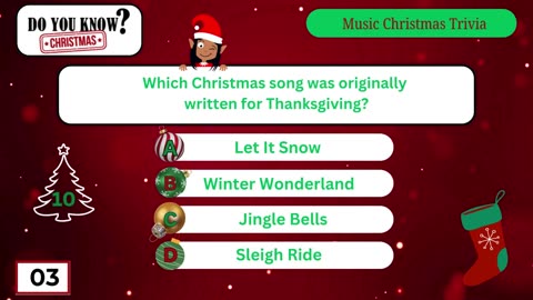 Do You Know Christmas Music 1