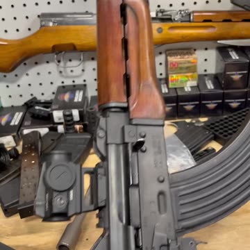 Baby AK With A Suppressor