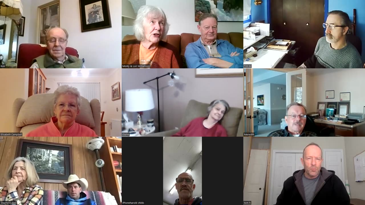 Zoom Prayer and Share Meeting - Feb.15/23