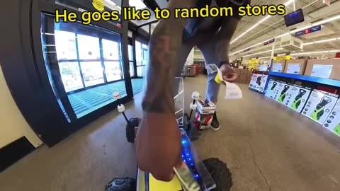 Shopping mall with RC car