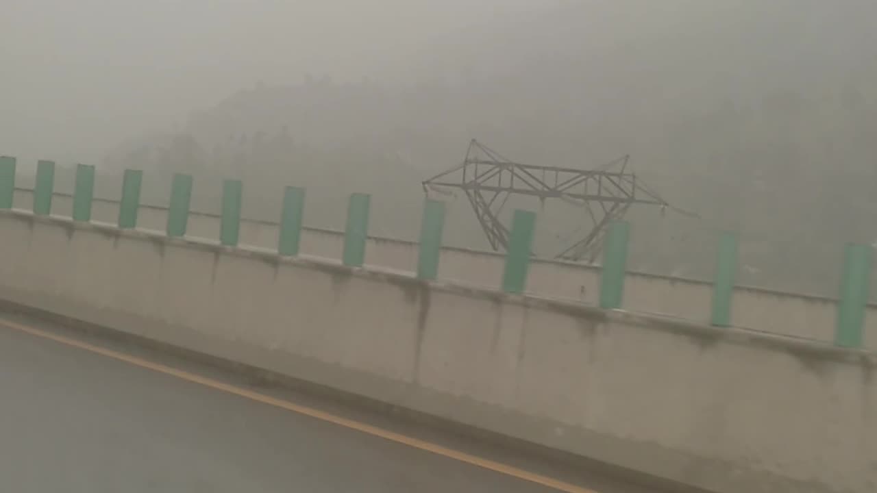 Hazara Motorway Heavy Rain Mansehra Pakistan