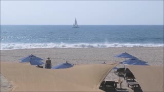 Sea View from the Restaurant, Puerto Escondido, Mexico