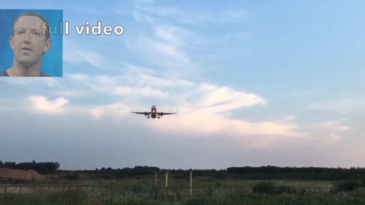 At the airport in Lancaster in the UK, an eyewitness spotted a UFO!