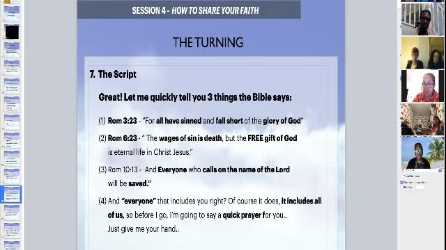 REVIVAL SESSION 4 - SHARING YOUR FAITH