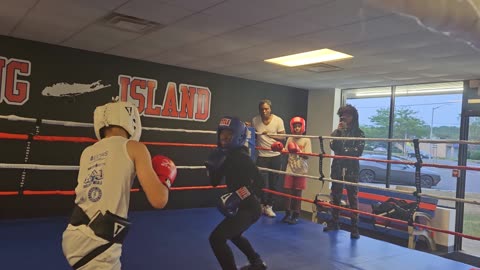 Joey sparring Chace 1. 6/26/23