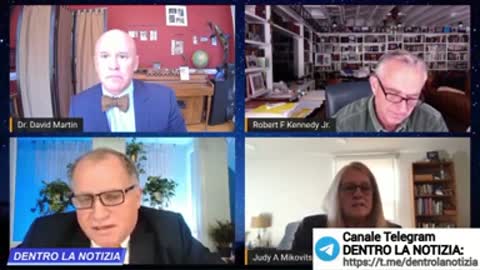 Dott. D. Martin, dott.ssa J. Mikovits, prof. A. Redko, dott. V. Coleman, dott.ssa S. Pekova: