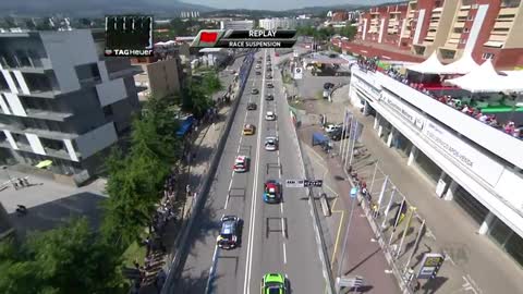 WTCR Race 1- Big crash in the streets of Vila Real Portugal